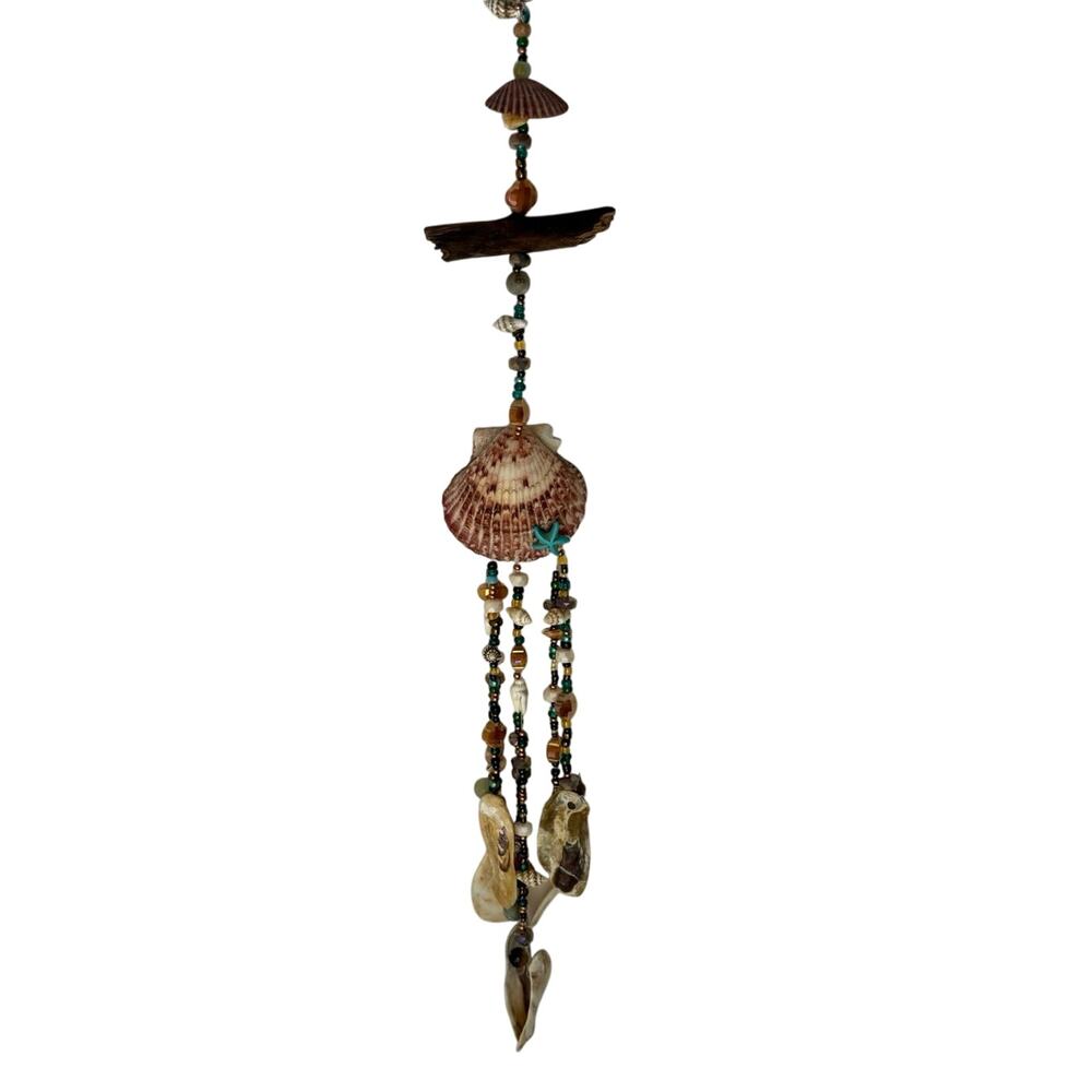 Seashell windchimes OOAK Handmade NIB